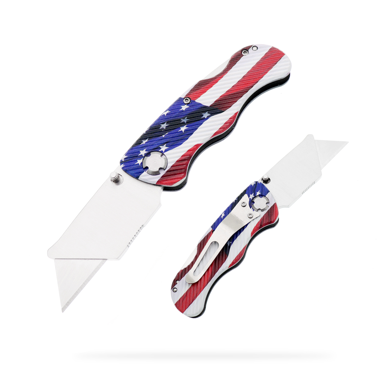 Manufacturers Supply Black Folding Utility Knife Media Knife Paper Cutter Express Unpacking Knife Carpet Wallpaper Knife Construction Office