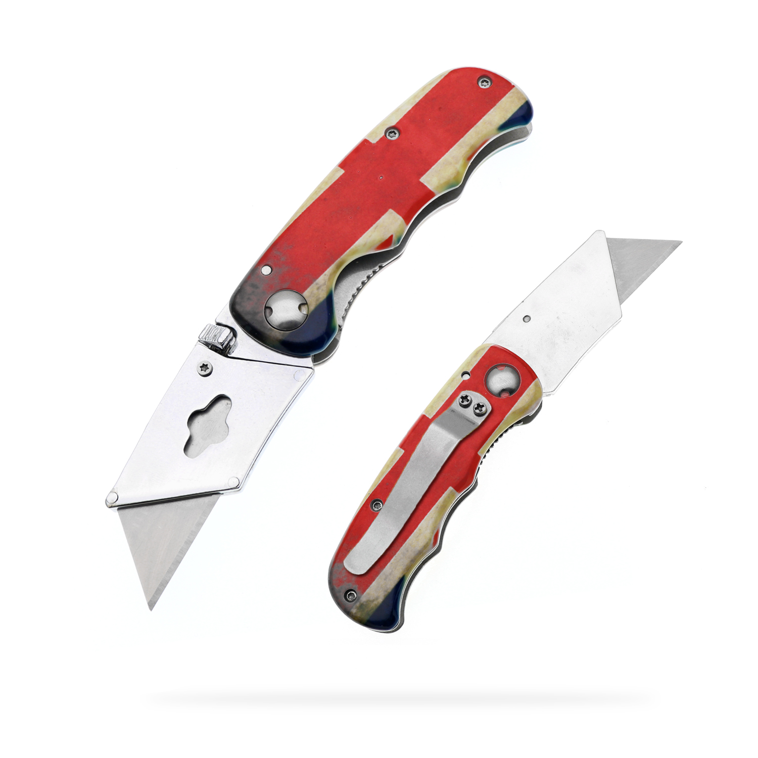 Factory direct supply stainless steel folding art knife medium paper knife handmade knife express unboxing unboxing knife warehouse cutter