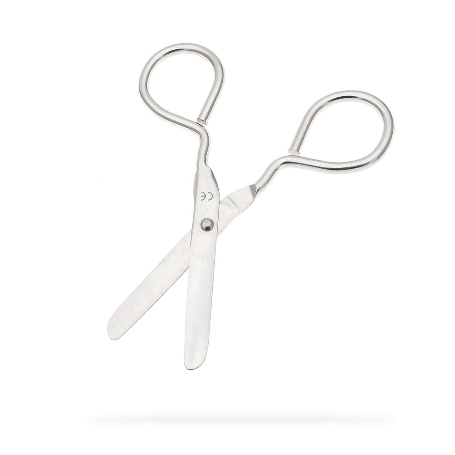 10499 Bandage Scissors Stainless Steel Shears Round-End Surface Nickel Coated Carbon Steel Metal Cut Emergency Kit
