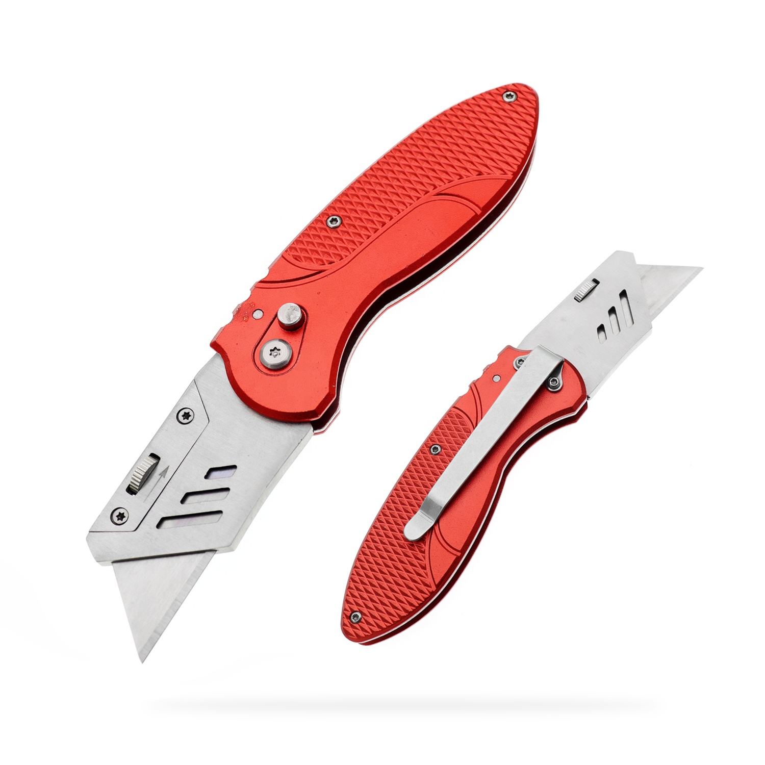 Utility Knife, Yangjiang Jinlangda, Manufacturer, Utility Knife Aluminum Body Stainless Steel SK5 Razor Sharp Blade Box Opener For Outdoor Camping Gardening Home Improvement Diy