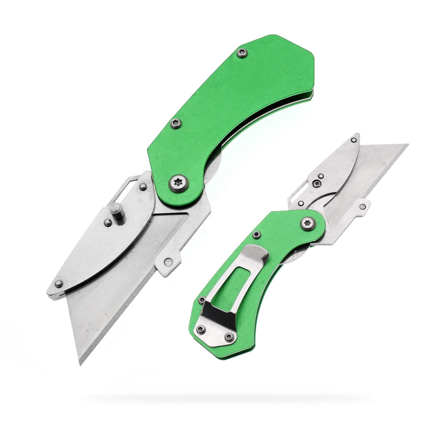 Utility Knife, Yangjiang Jinlangda, Manufacturer, Small Utility Knife, Compact Portable Box Cutter Razor Sharp Quick-Change Blades Stainless Steel SK5 Folding Pocket Knife EDC